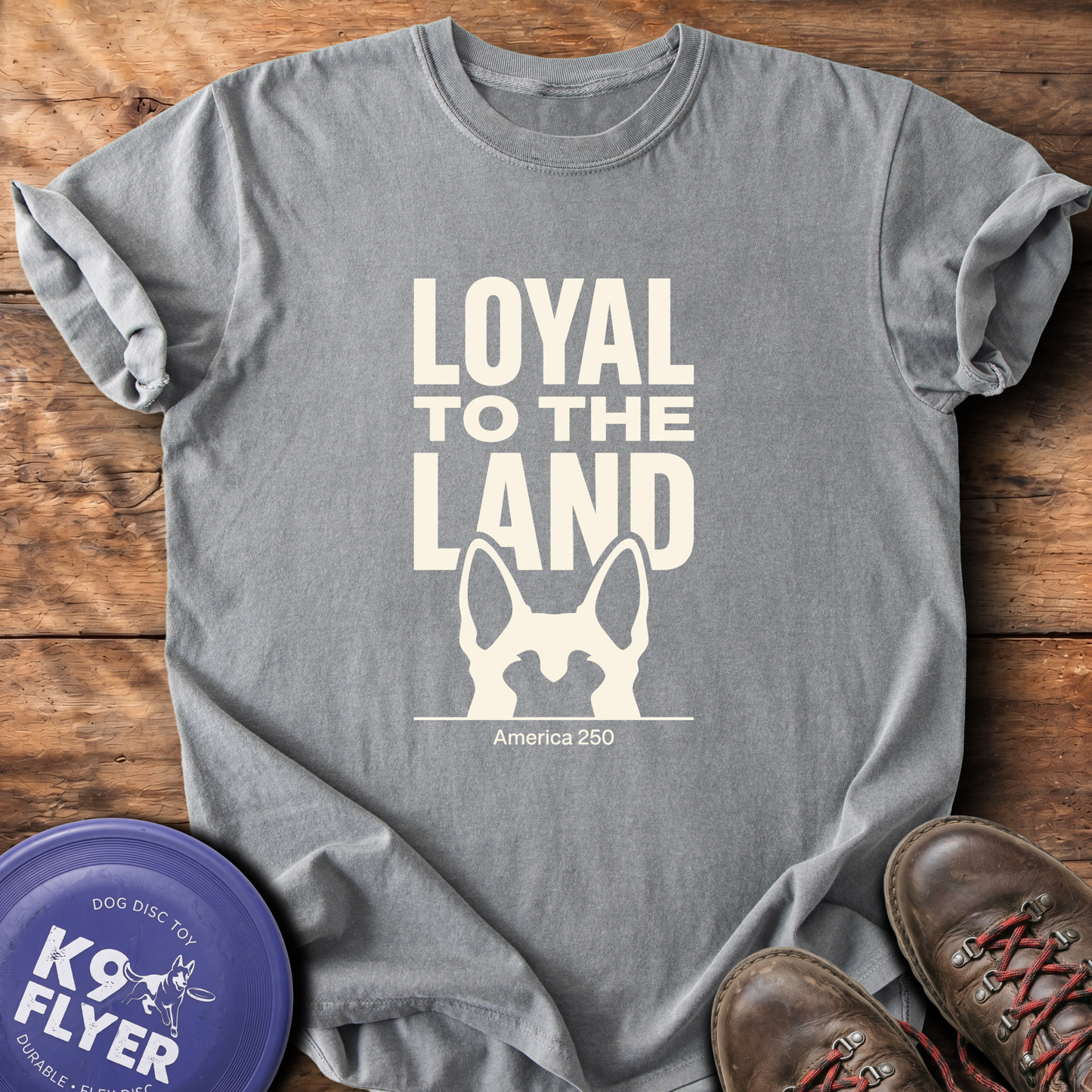 0116 Loyal To The Land - Grey