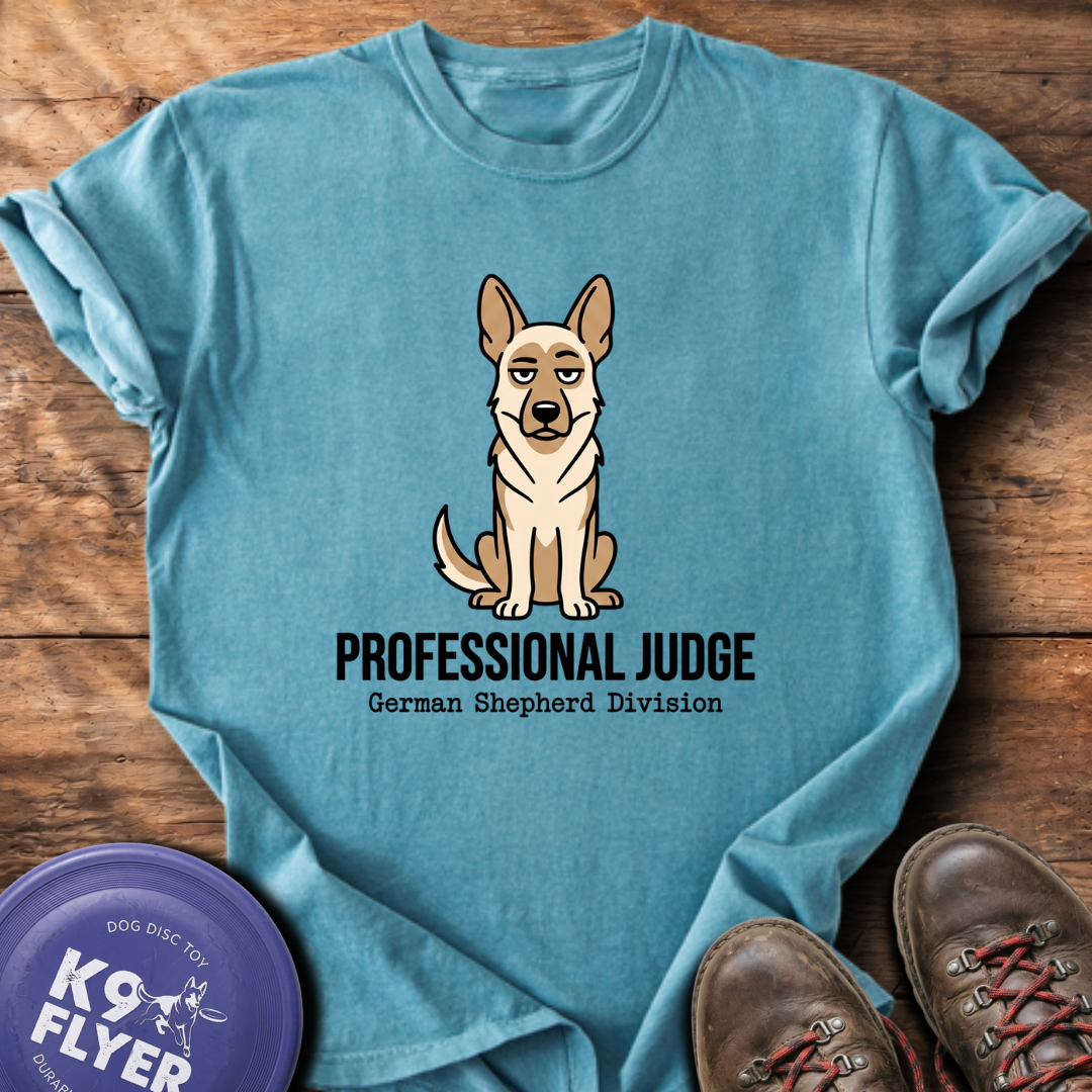 Professional Judge T-Shirt - Ice Blue