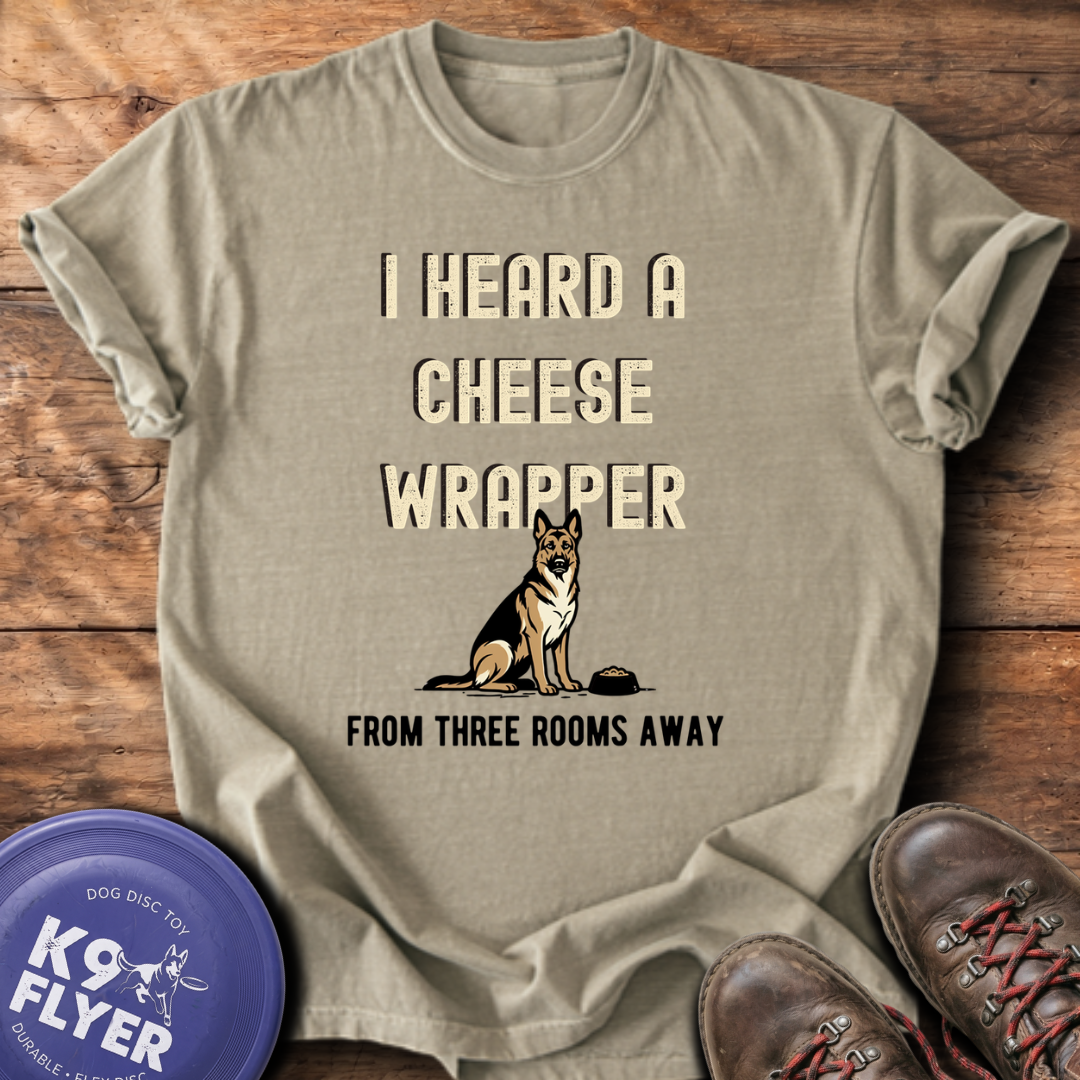 Cheese Wrapper T-Shirt - Khaki