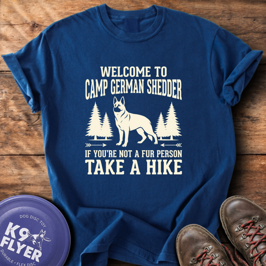 Camp Shedder T-Shirt - True Navy