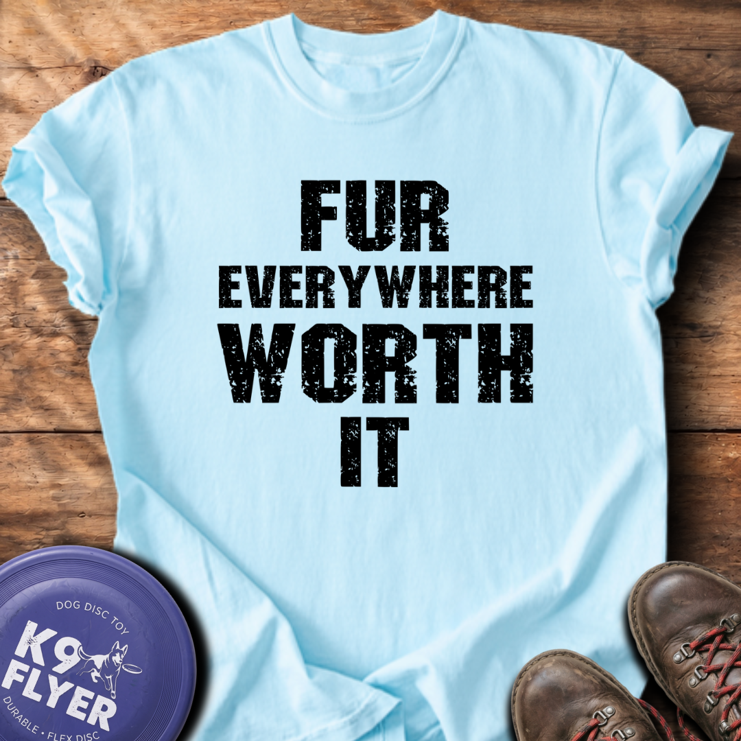 Worth It T-Shirt - Chambray
