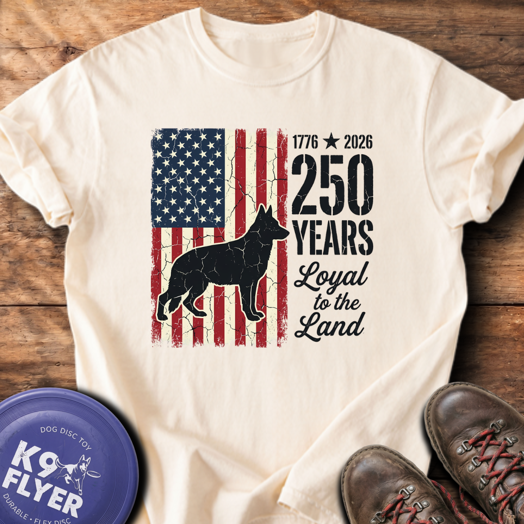 Loyal To The Land Flag T-Shirt - Ivory