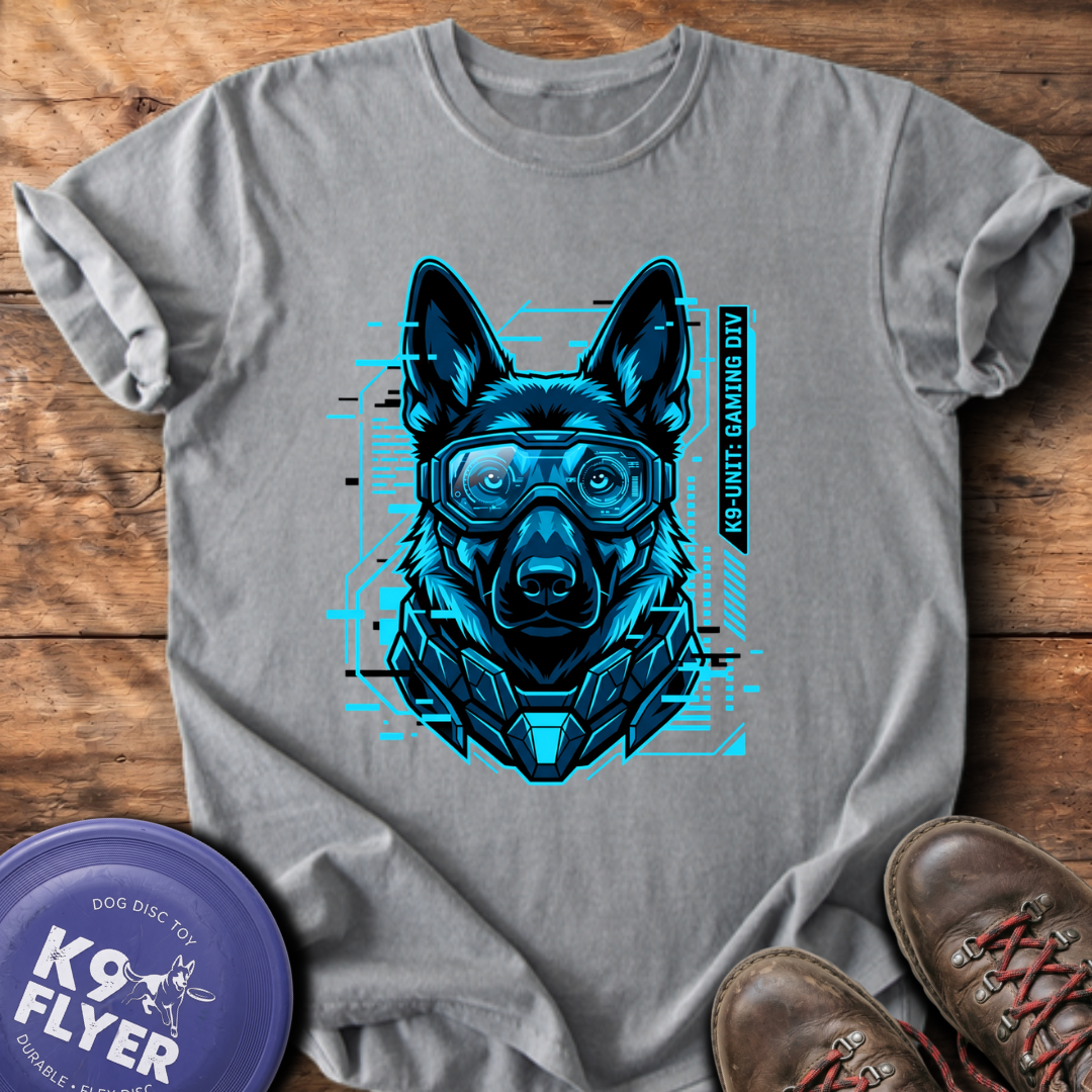 K9 Gaming Division T-Shirt - Grey
