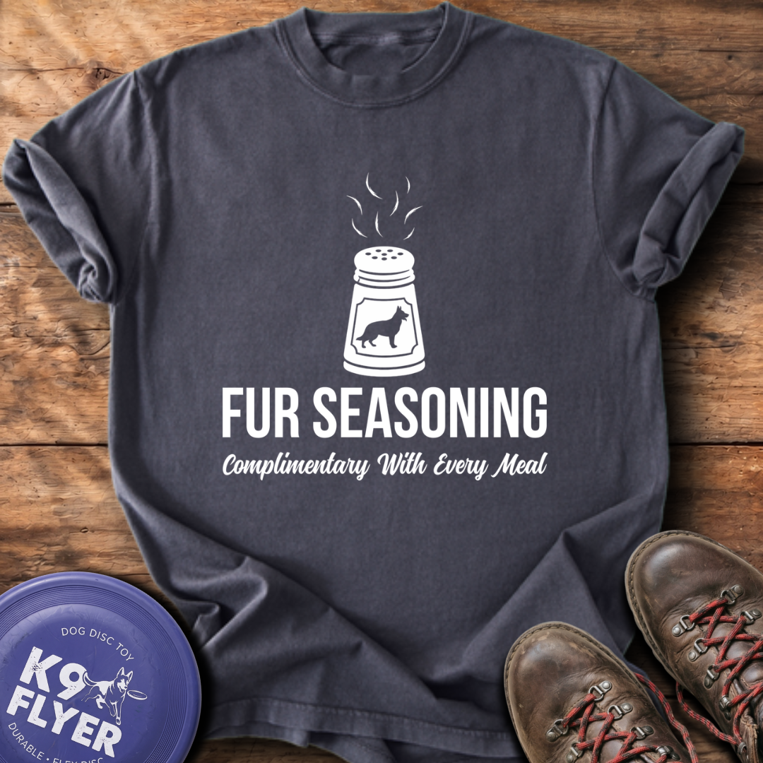 Fur Seasoning T-Shirt - Graphite