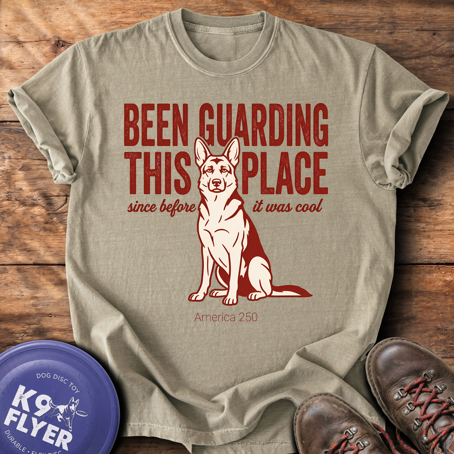 0098 Been Guarding This Place - Khaki