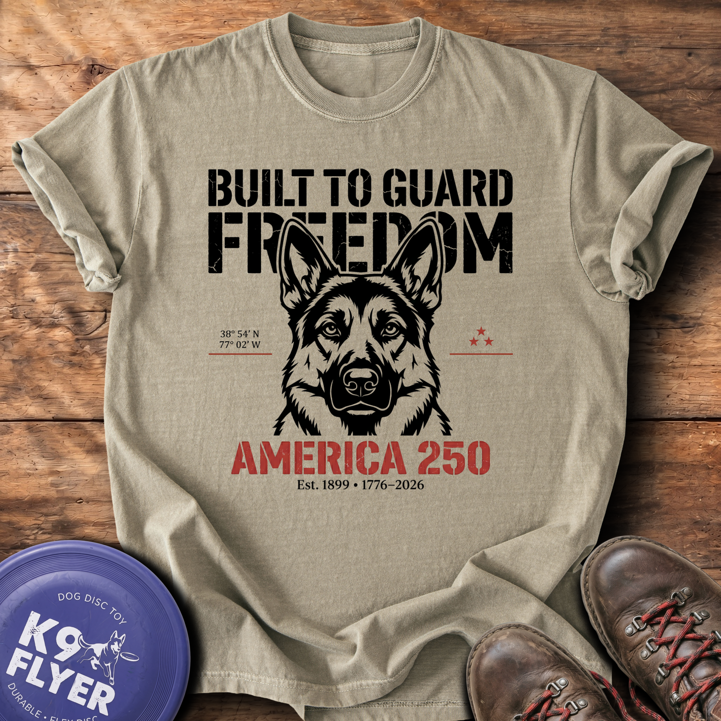 0100 Built To Guard - Khaki