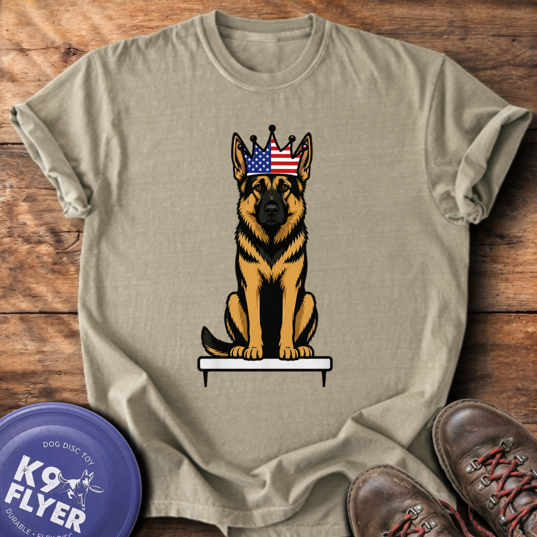 GSD King T-Shirt - Khaki