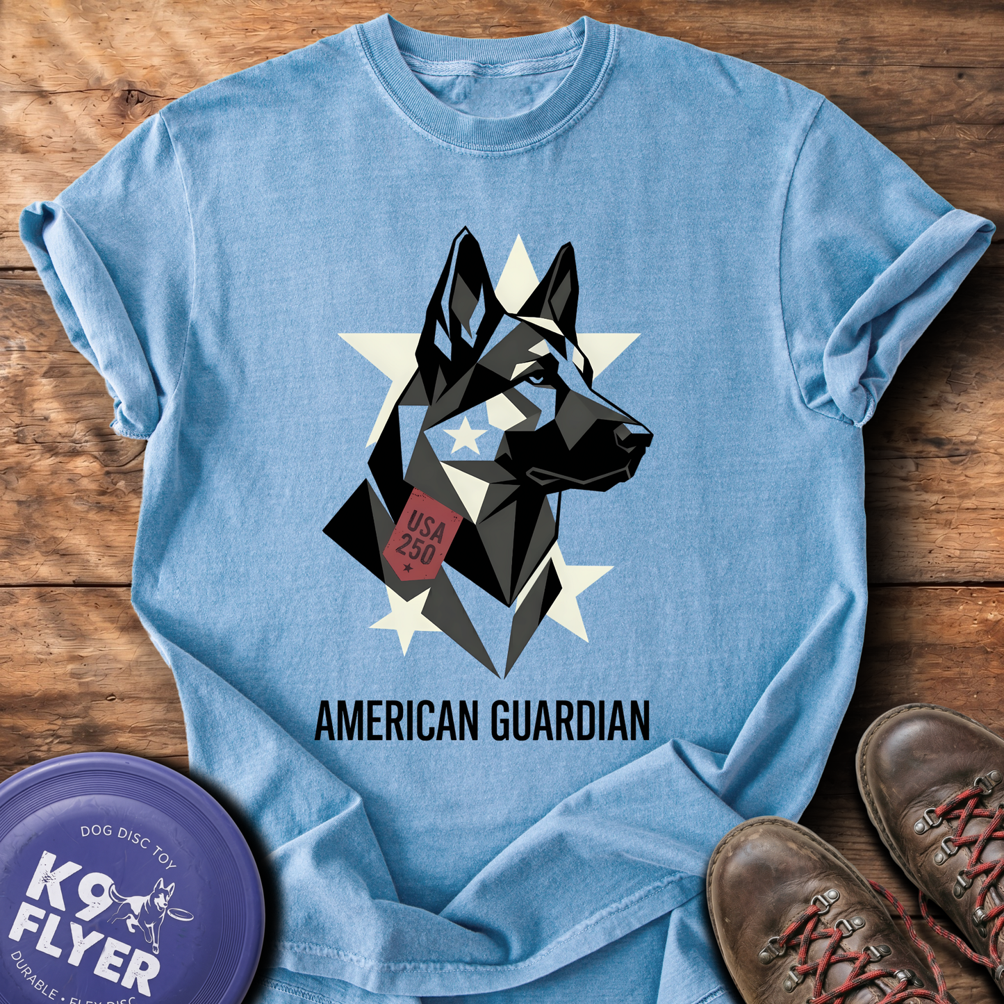 0093 American Guardian - Washed Denim
