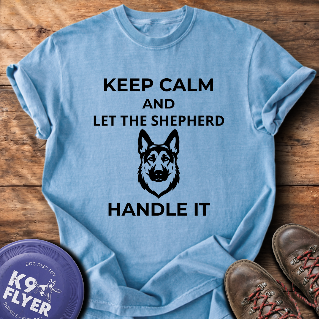 Keep Calm - Washed Denim