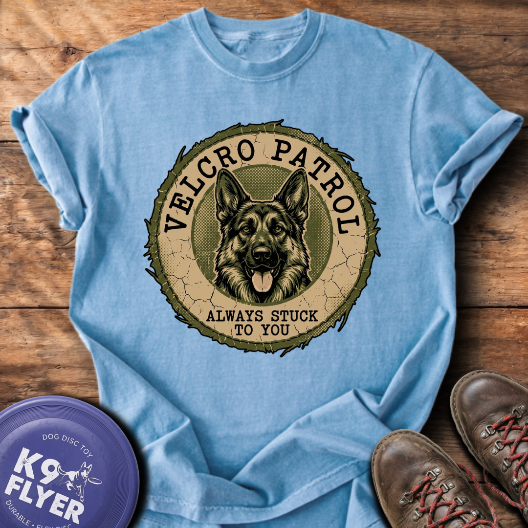 0084 Velcro Patrol - Washed Denim