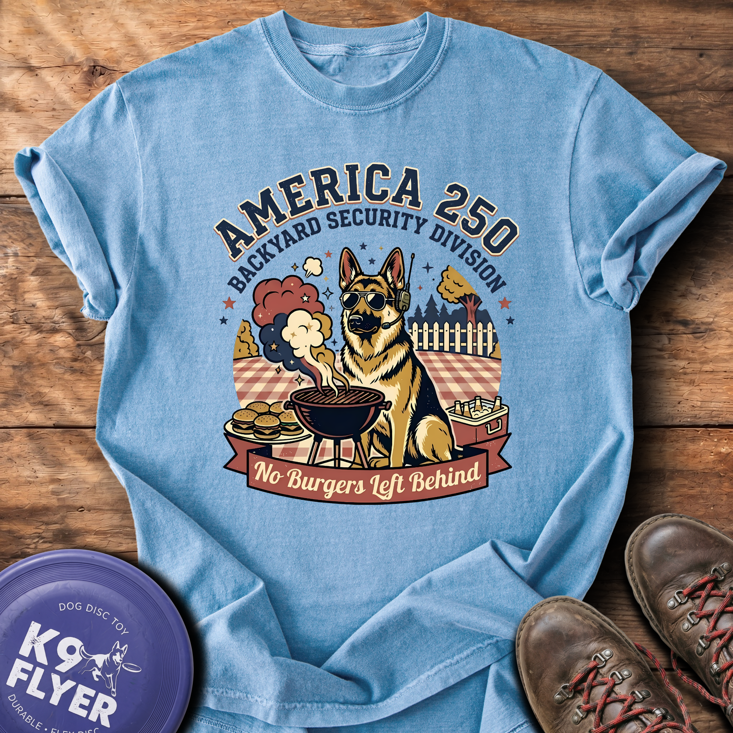 0097 Backyard Burgers - Washed Denim