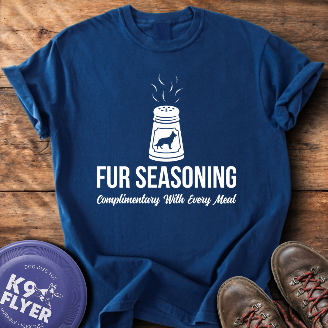 Fur Seasoning T-Shirt - True Navy
