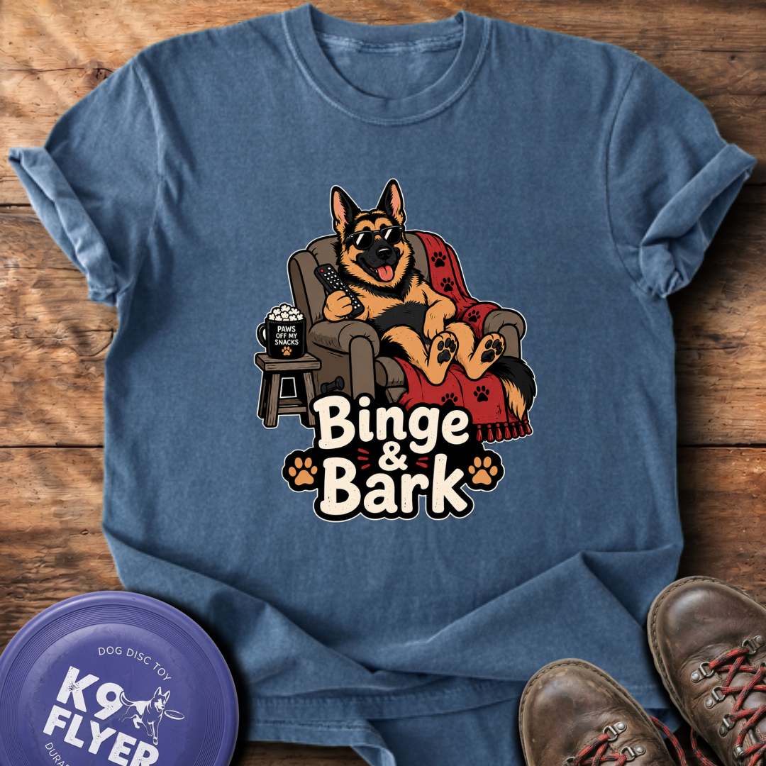 Binge & Bark T-Shirt - Denim