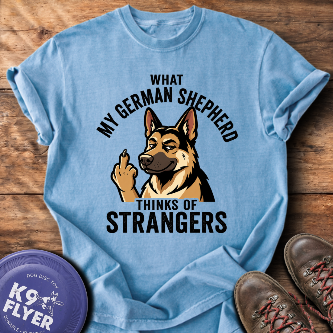 Strangers T-Shirt - Washed Denim