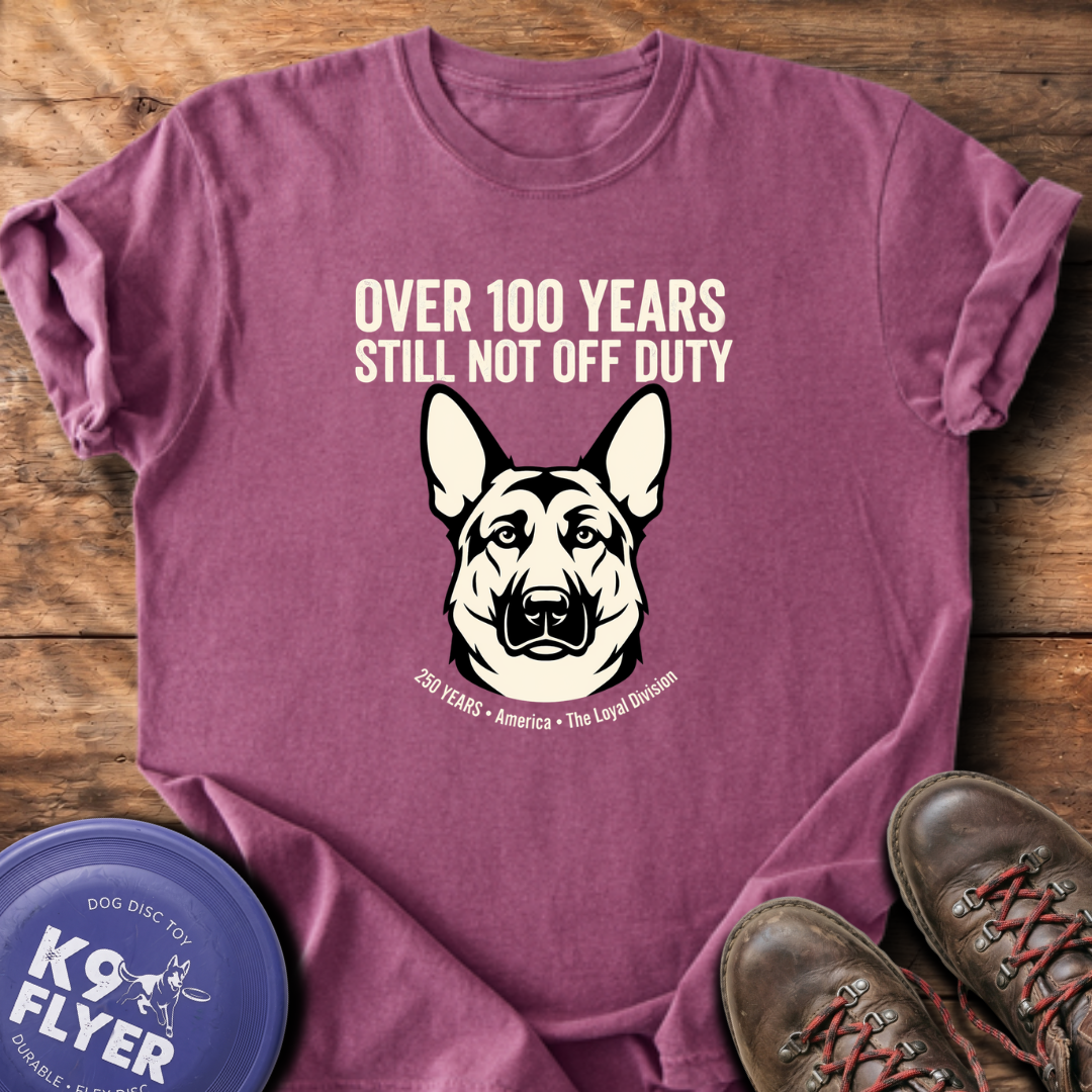 Still Not Off Duty T-Shirt - Berry
