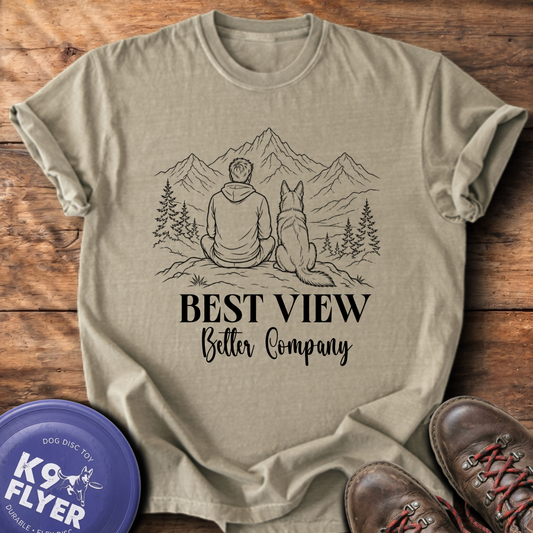 Best View T-Shirt - Khaki