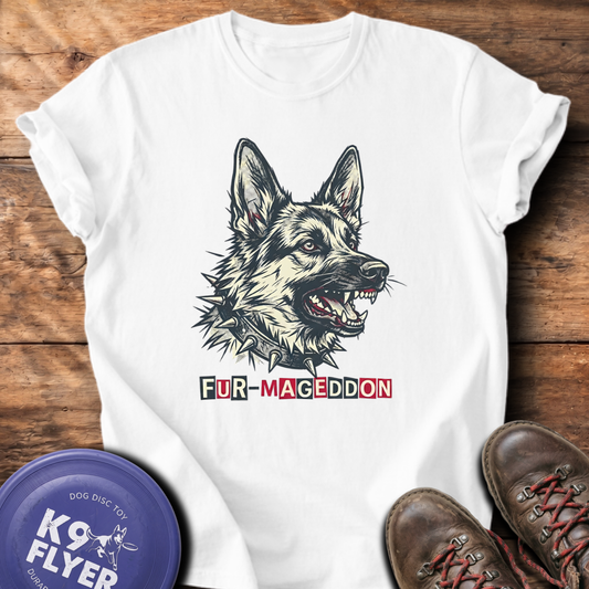 Fur-Mageddon T-Shirt - White