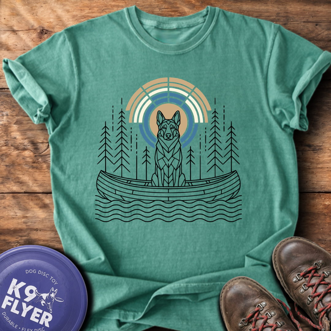 Canoe T-Shirt - Light Green