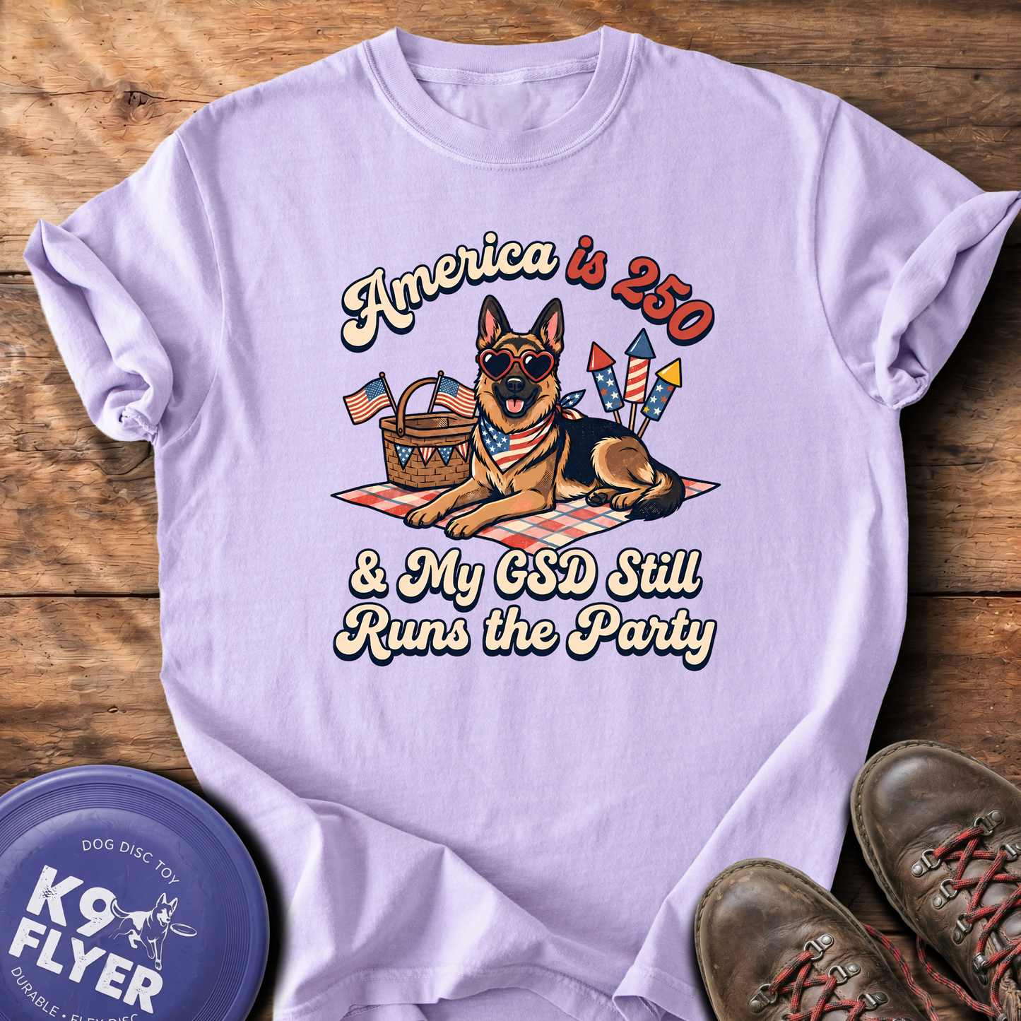 0109 My GSD Still Runs The Party - Orchid