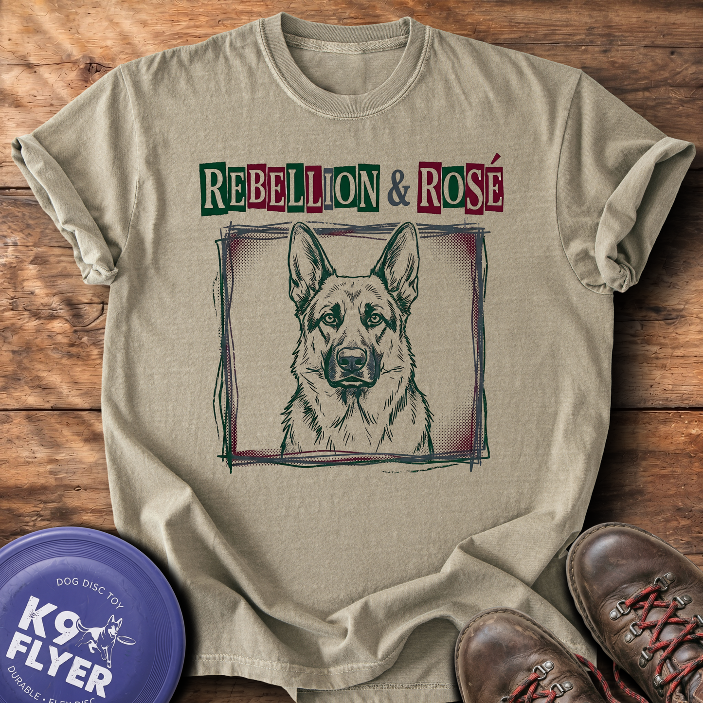0079 Rebellion & Rose - Khaki