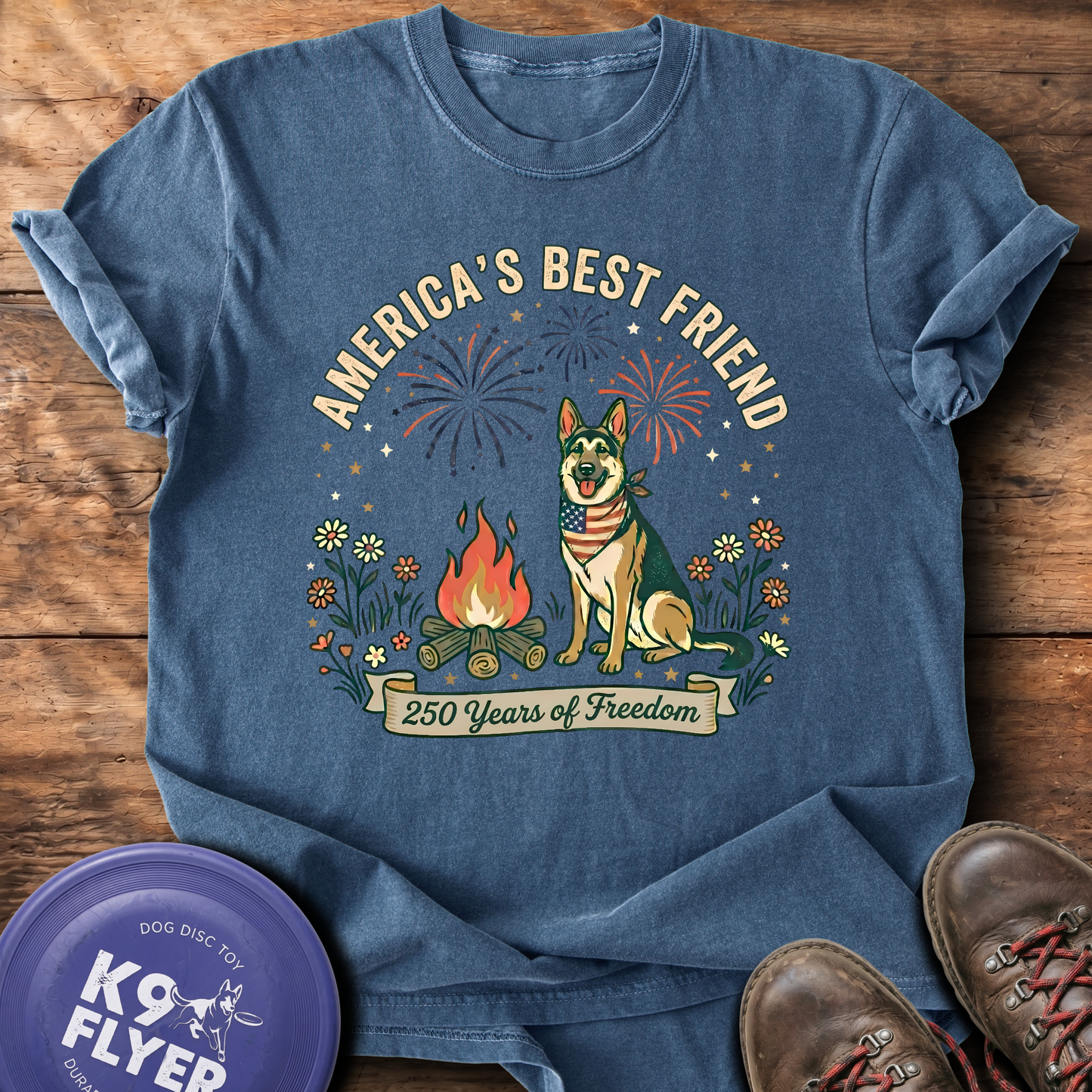 0094 America's Best Friend - Denim