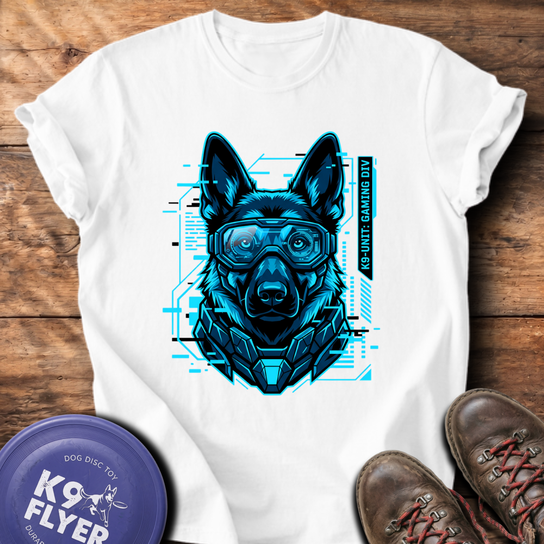 K9 Gaming Division T-Shirt - White