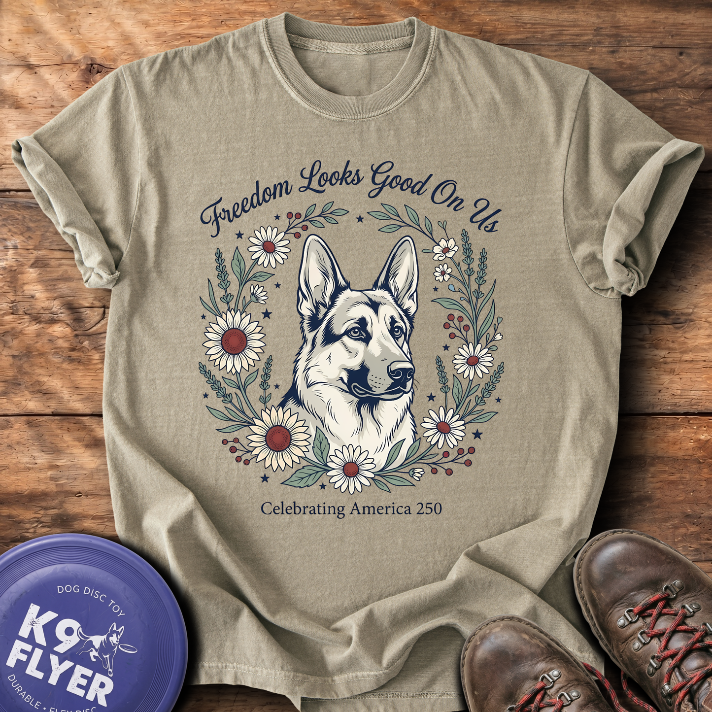 0105 Freedom Looks Good - Khaki