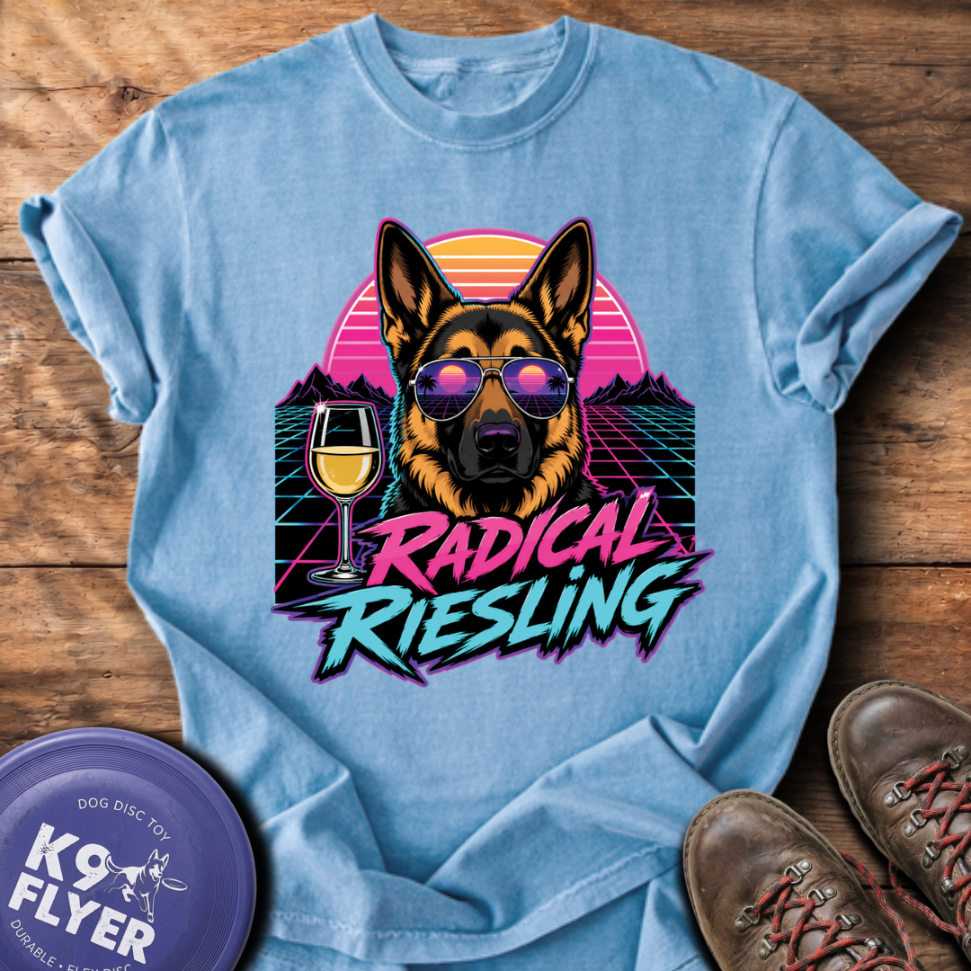 Radical Riesling T-Shirt - Washed Denim