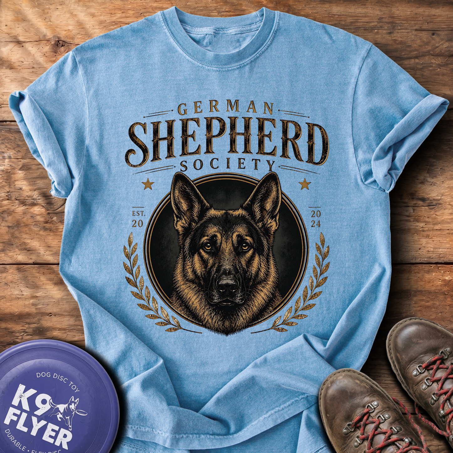 0061 German Shepherd Society - White