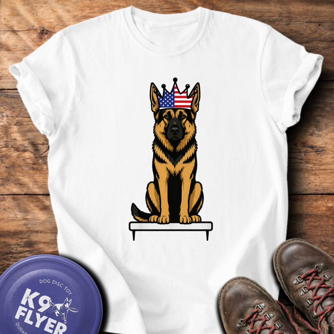 GSD King T-Shirt - White