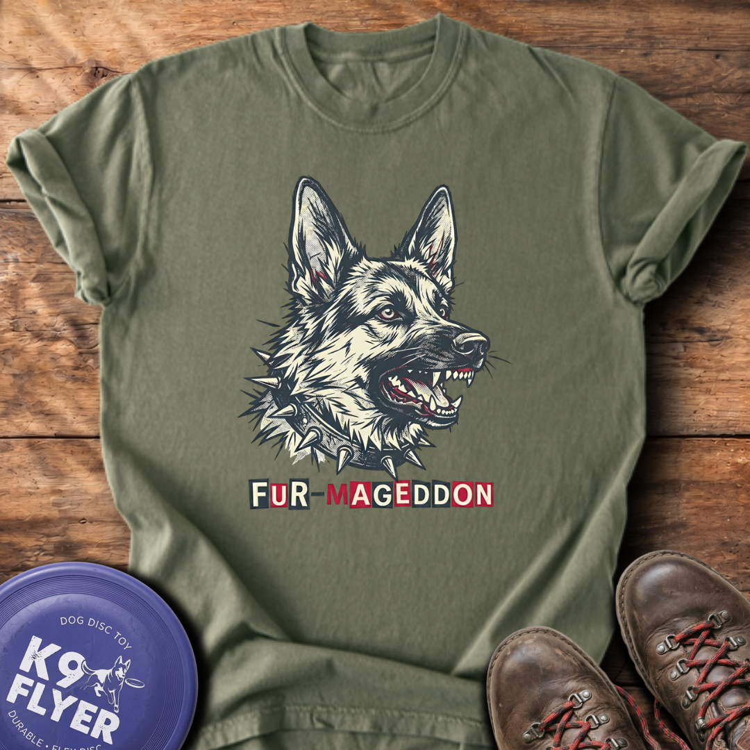 Fur-Mageddon T-Shirt - Sage