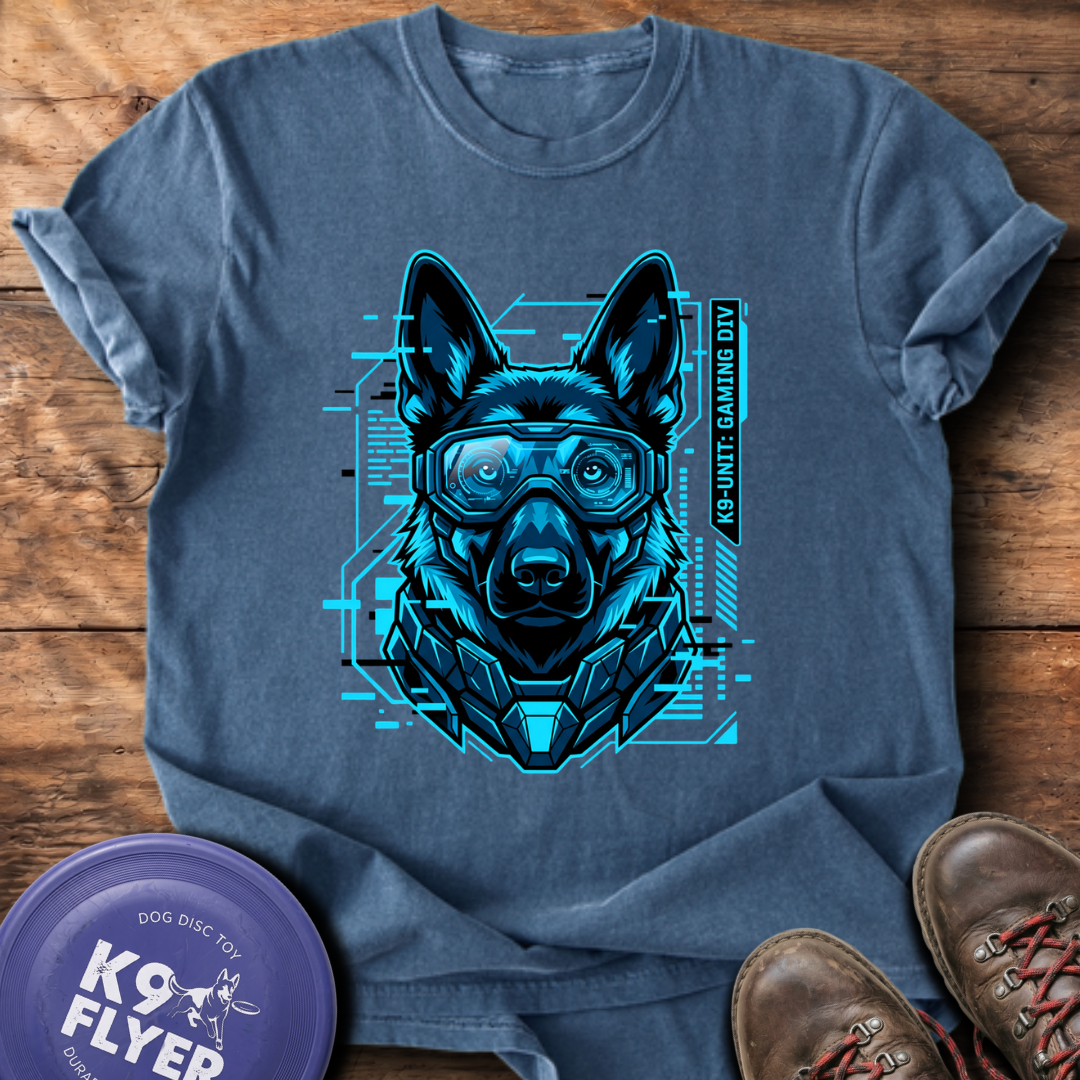 K9 Gaming Division T-Shirt - Denim
