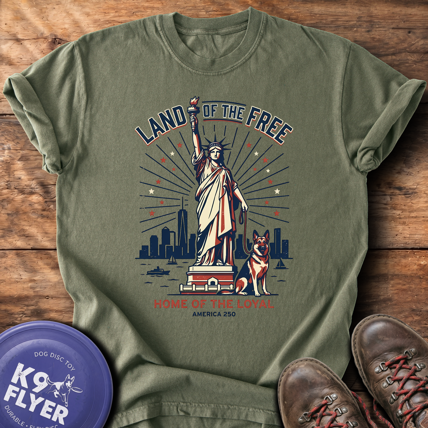 0113 Statue Of Liberty And GSD - Sage