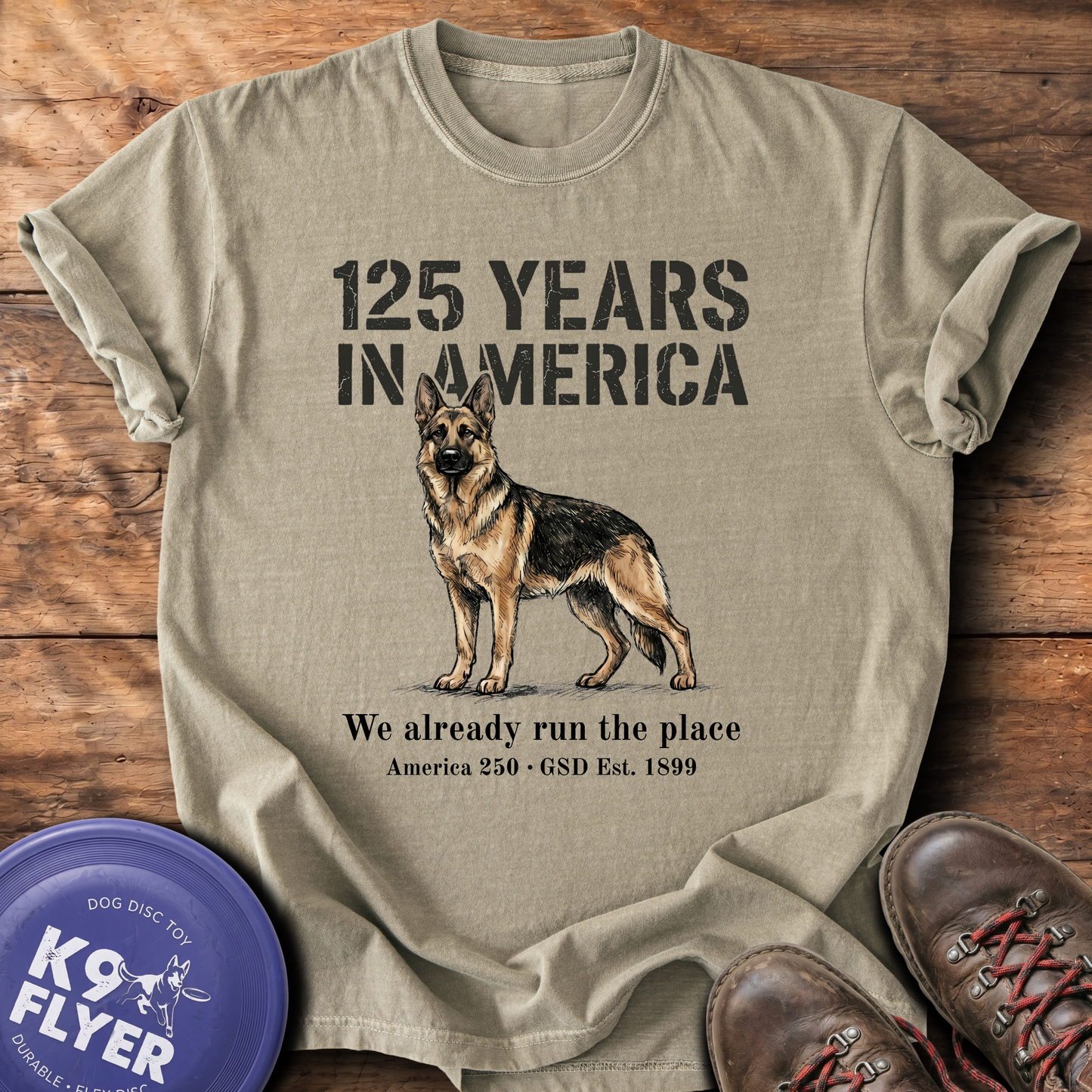 0090 125 Years In America - Khaki
