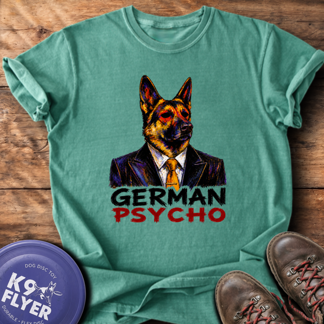 German Psycho T-Shirt - Light Green