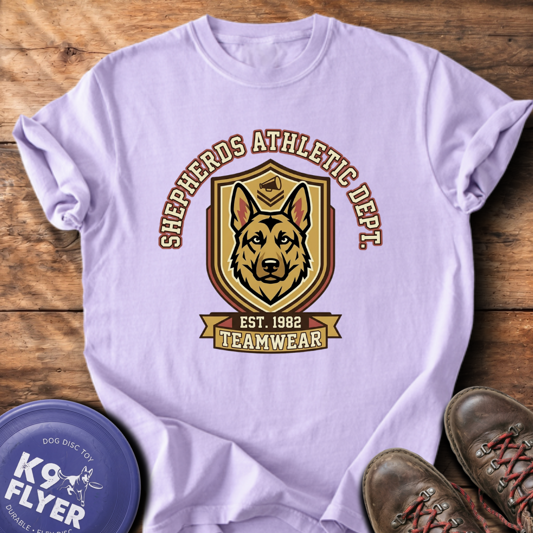 Shepherds Athletic Dept T-Shirt - Orchid