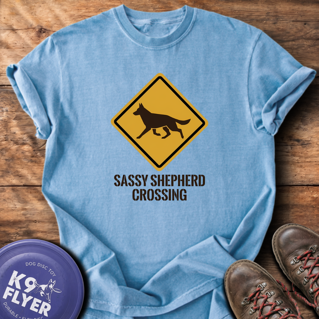 Sassy Shepherd - Washed Denim