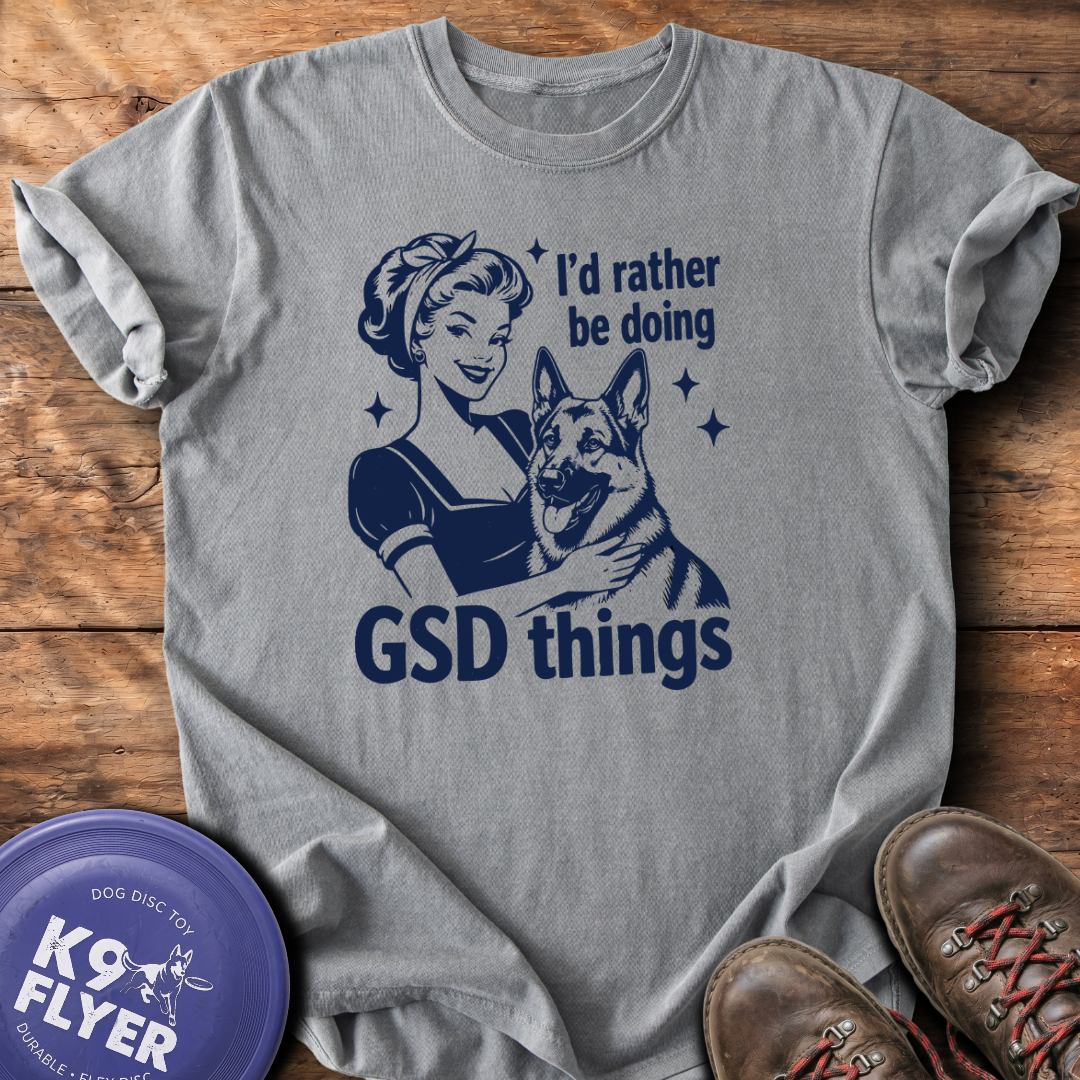 0003 I'd Rather Be Doing GSD Things - Grey mockup