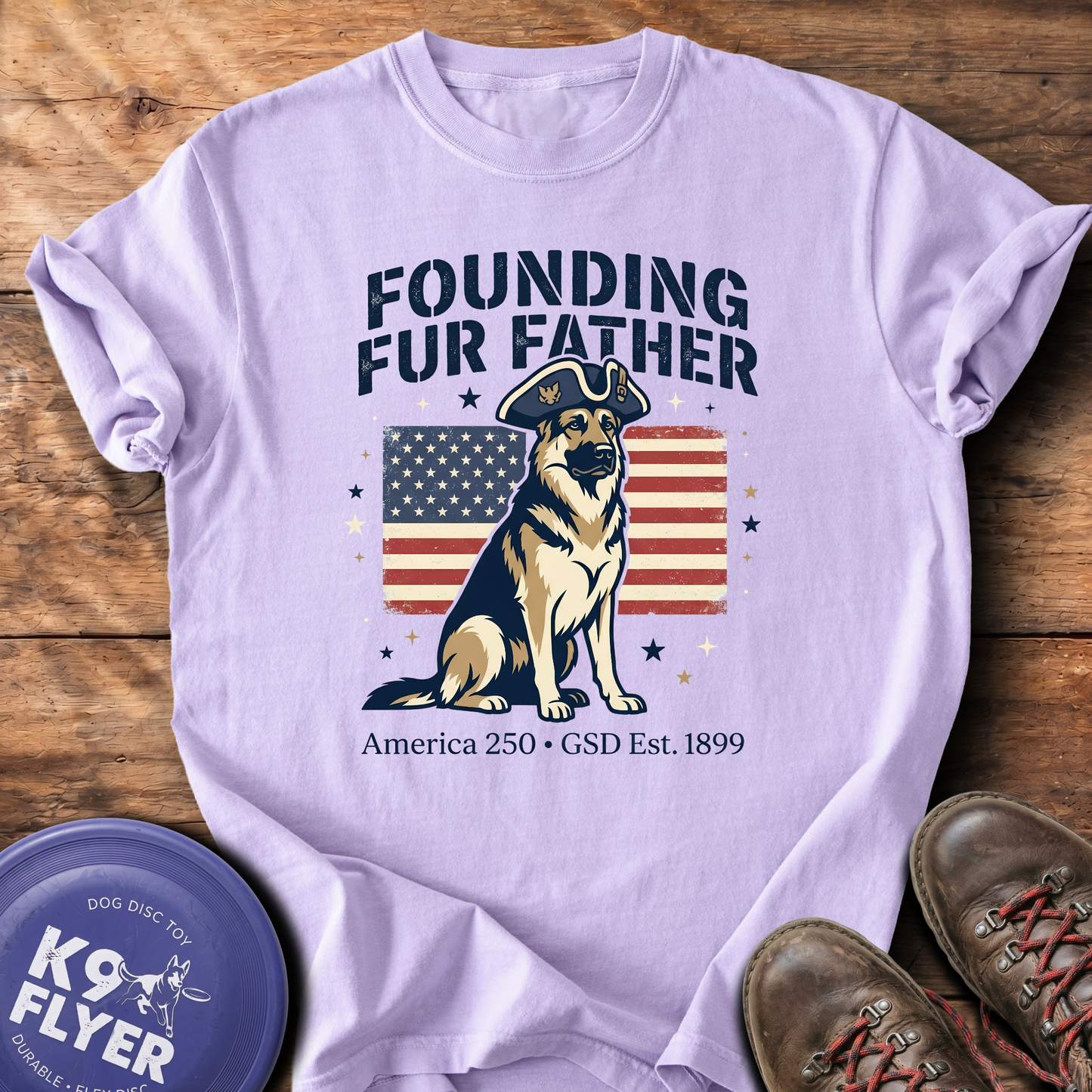 0104 Founding Fur Father - Orchid