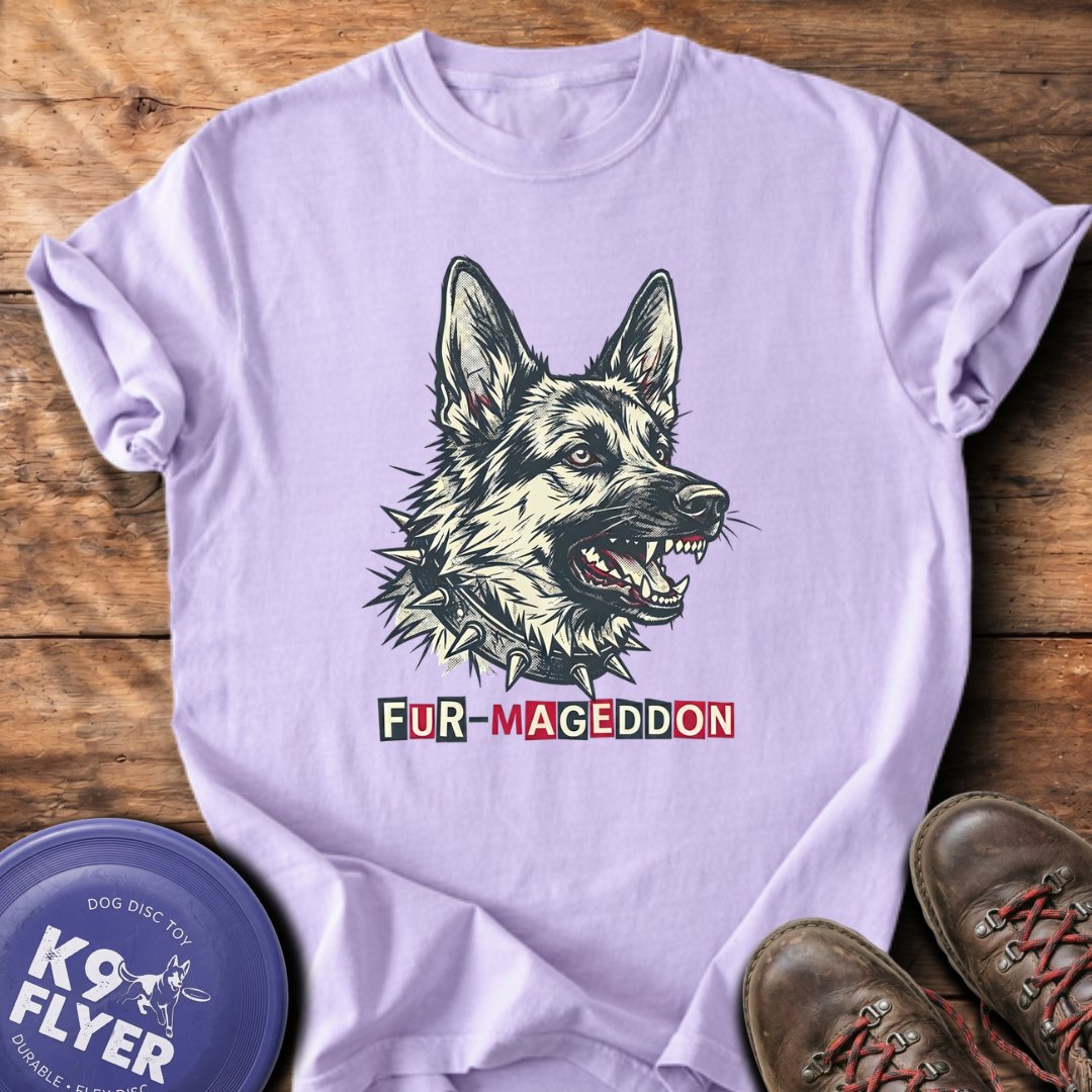 Fur-Mageddon T-Shirt - Orchid