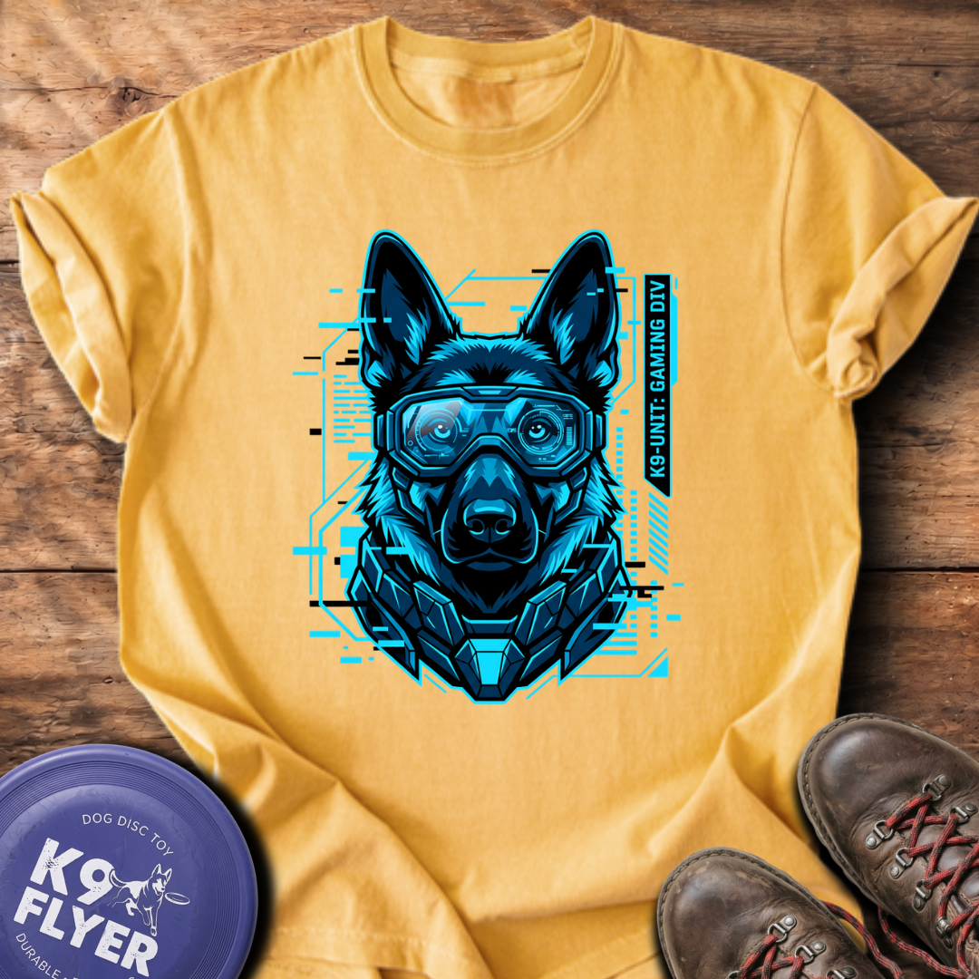 K9 Gaming Division T-Shirt - Mustard