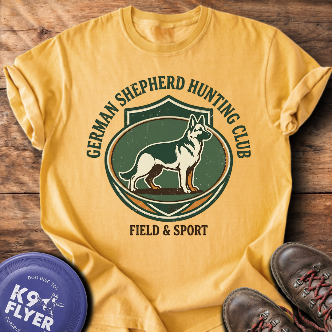 Shepherd Hunting Club T-Shirt - Mustard