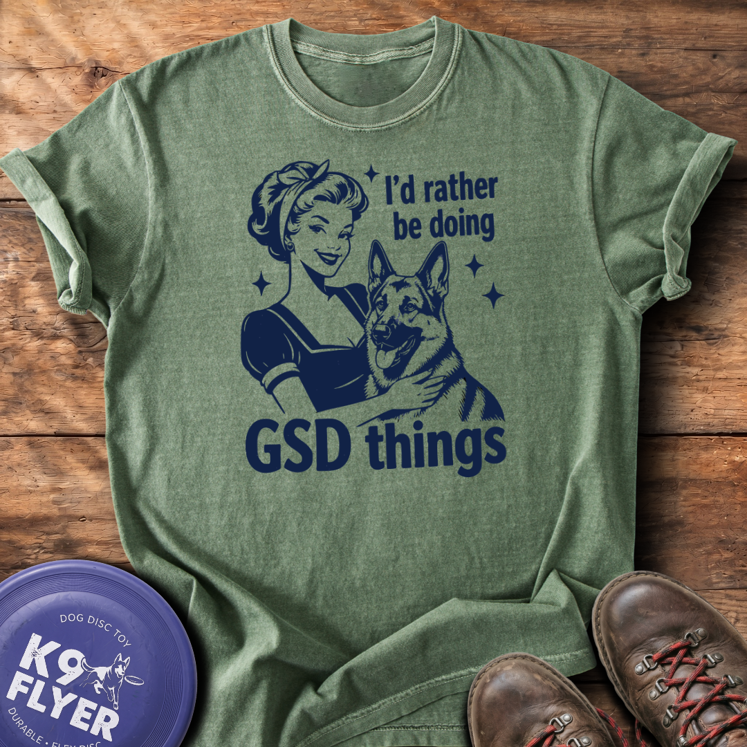 0003 I'd Rather Be Doing GSD Things - Moss mockup