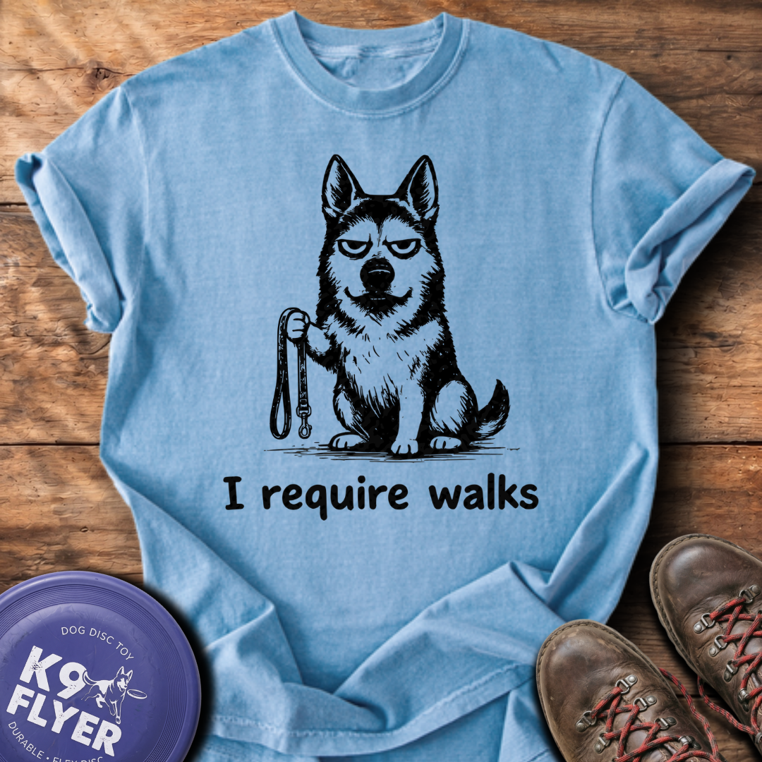 0004 I Require Walks - Washed Denim mockup (corrected placement)