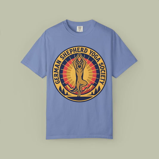 German Shepherd Yoga Society T-Shirt