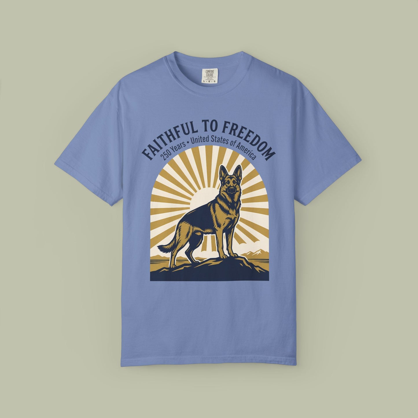 Retro Faithful To Freedom T-Shirt