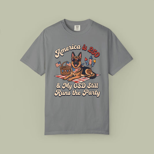 My GSD Still Runs The Party T-Shirt