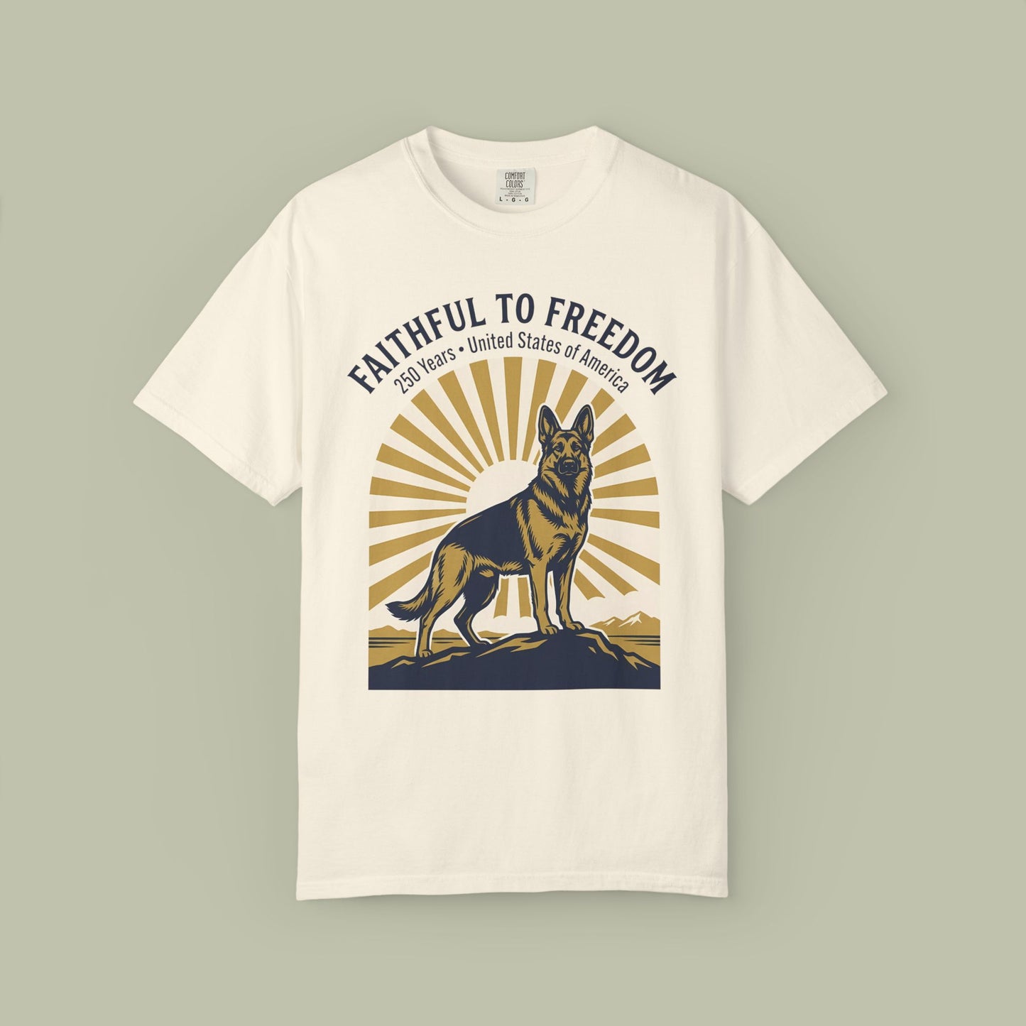 Retro Faithful To Freedom T-Shirt