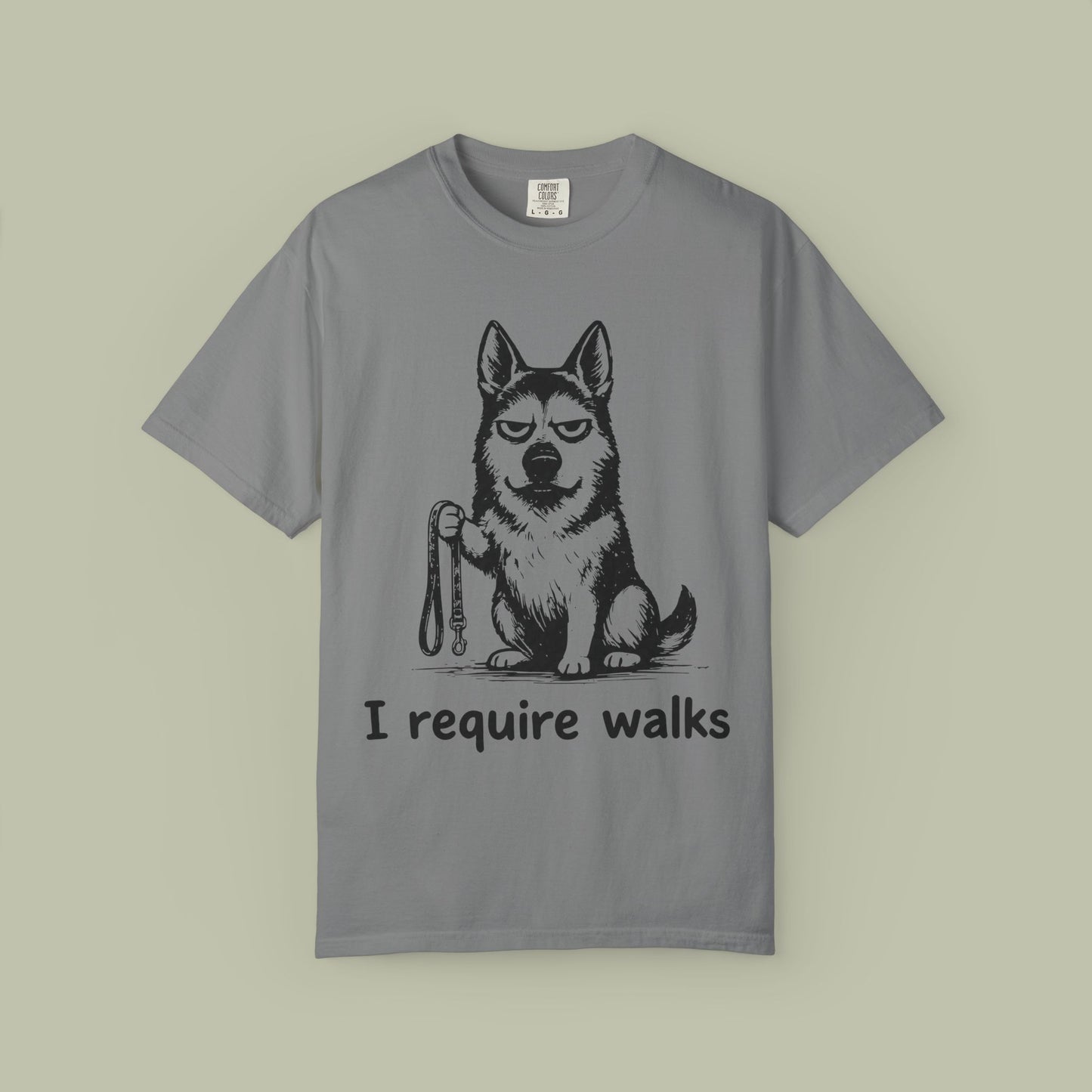 I Require Walks T-Shirt