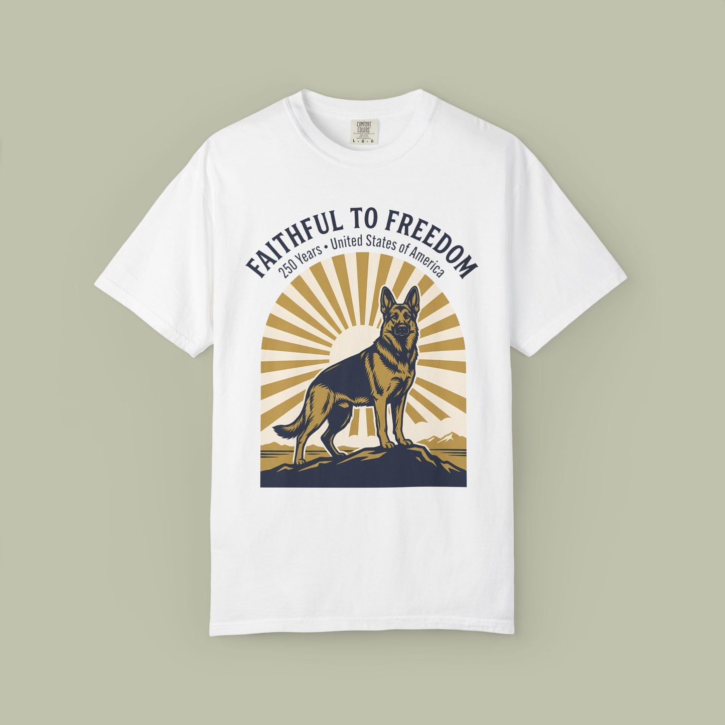 Retro Faithful To Freedom T-Shirt